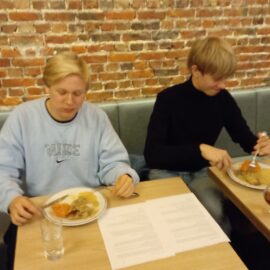 Even smullen na de ledenvergadering!