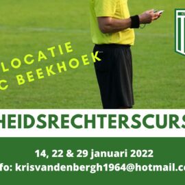 Scheidsrechterscursus in de Kempen!!!!