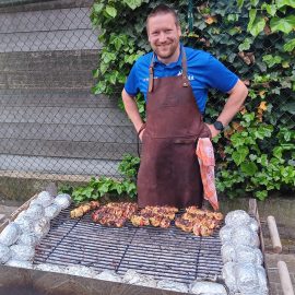 statutaire vergadering met bbq